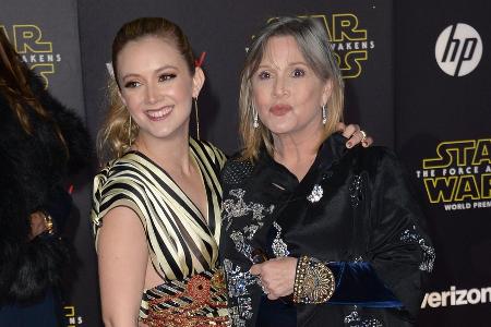 Achter Todestag: Billie Lourd ehrt Mutter Carrie Fisher Achter Todestag: Billie Lourd ehrt Mutter Carrie Fisher