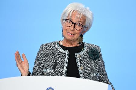 EZB-Präsidentin Lagarde: Weitere Zinssenkungen im Blick (Archivbild)