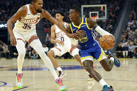Warriors gewinnen auch mit schwachem Schröder