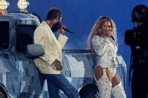 Post Malone zeigt sich nach seinem NFL-Auftritt mit Beyoncé begeistert