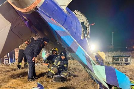 Aserbaidschan sprach nach dem Absturz vom Einsatz einer Waffe gegen das Passagierflugzeug. (Archivbild)