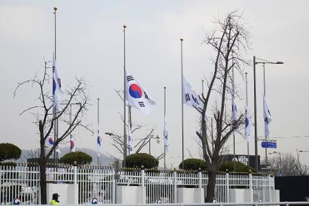 In Südkorea wurde nach dem Unglück Staatstrauer angeordnet. 