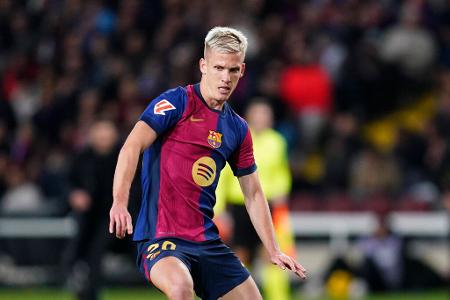 Bundesligisten wittern Olmo-Schnäppchen - Muss der FC Barcelona Dani Olmo ziehen lassen? Die Situation um den spanischen Offensivakteur sorgt für Unruhe bei den Katalanen. Aus der Bundesliga bringen sich laut 'Mundo Deportivo' bereits der FC Bayern und Bayer Leverkusen in Stellung, um im Fall der Fälle zuschlagen zu können und Olmo sogar ablösefrei zu bekommen.