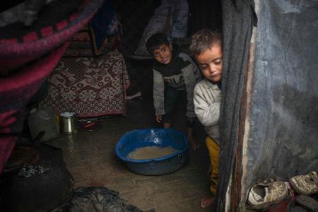 Die Lage der Binnenflüchtlinge in Gaza ist katastrophal. (Archivbild) 