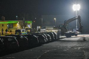 Ermittler prüfen Motiv hinter zerstörerischer Baggerfahrt