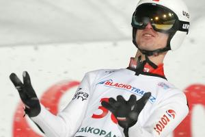 Skispringer Stekala mit bewegendem Coming-out