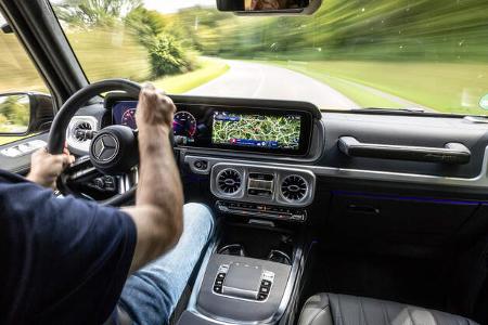 Mercedes G 500, Cockpit