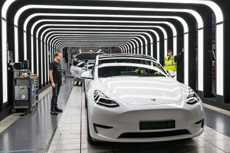 Auch ein Rekordabsatz im Schlussquartal brachte Tesla kein Plus bei den Auslieferungen im Jahr 2024. (Archivbild)