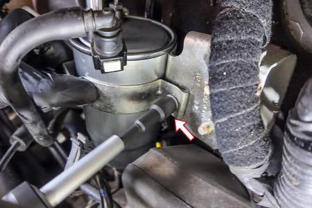 Fiat Ducato Dieselfilter-Halterung
