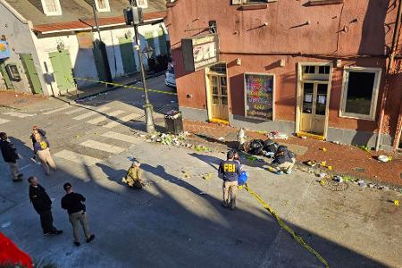 Das FBI stuft die Todesfahrt von New Orleans als Terrorakt ein. 