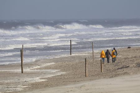An der Nordsee wird es stürmisch. (Archivbild)