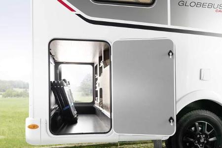 Wohnmobil, Heckgarage
