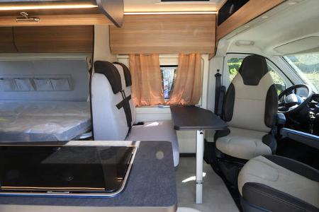 Campingbus, Sitzgruppe, Dinette