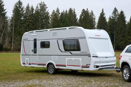 Dethelffs Nomad (2025) Dethleffs Nomad 490 Vorne mit Zugwagen
