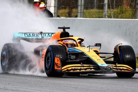 Daniel Ricciardo - McLaren - Barcelona-Test 2022