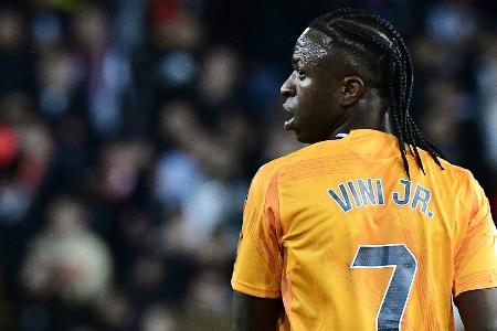 Zwei Spiele Sperre für Vinicius Junior Zwei Spiele Sperre für Vinicius Junior