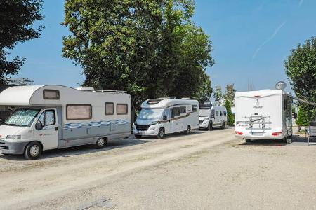 Stellplätze in Mittelschwaben - Stellplatz am E-Park