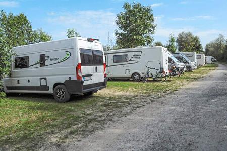 Stellplätze in Mittelschwaben - Stellplatz am See-Camping Günztal