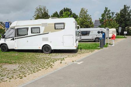 Stellplätze in Mittelschwaben - Stellplatz an der Gerberwiese