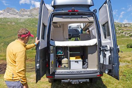 Hymer Grand Canyon, Gaskasten 