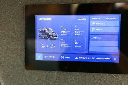 Hymer Grand Canyon, Bordtechnik