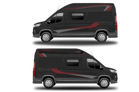 Campervan Maxus RV zwei Modelle