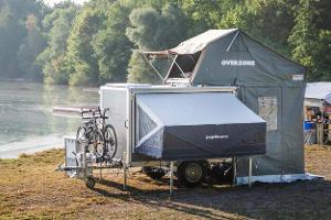 Faltcaravan mit Panoramaklappe