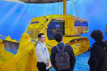 Komatsu Unterwasser Bulldozer Planierraupe