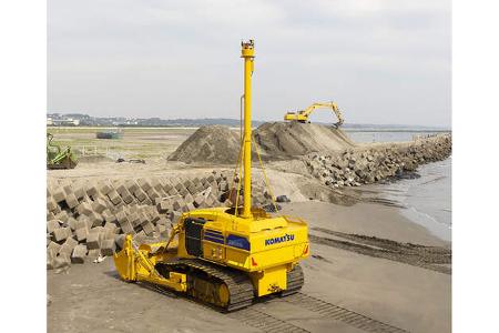 Komatsu Unterwasser Bulldozer Planierraupe