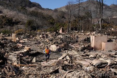 Die verheerenden Waldbrände könnten eine der teuersten Naturkatastrophen in der US-Geschichte sein. 