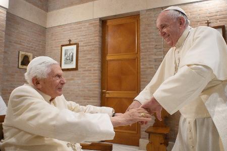 Papst Franziskus über Benedikt: Das hat er 