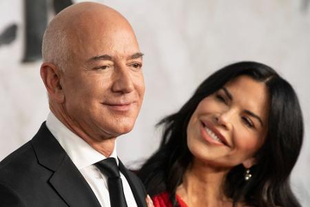 Jeff Bezos und Lauren Sánchez