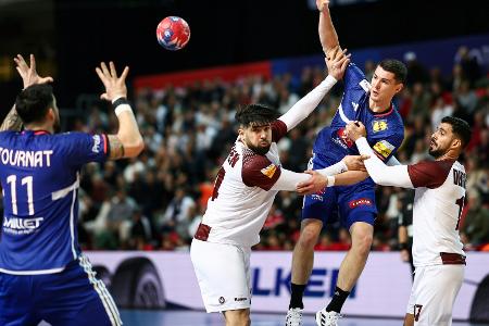 Handball-WM: Dänemark und Frankreich starten mit klaren Siegen Handball-WM: Dänemark und Frankreich starten mit klaren Siegen