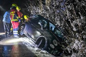 Unzählige Glatteisunfälle im Süden Deutschlands