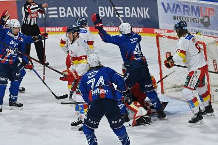 DEL: Mannheim beendet Negativserie - Bremerhaven verliert DEL: Mannheim beendet Negativserie - Bremerhaven verliert