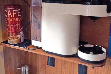 Lesertipp Halterung für Kaffeemaschine