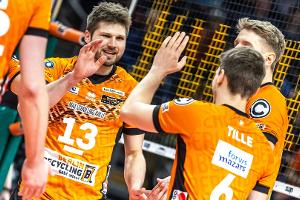 BR Volleys feiern vierten Sieg - Lüneburg erreicht Play-offs