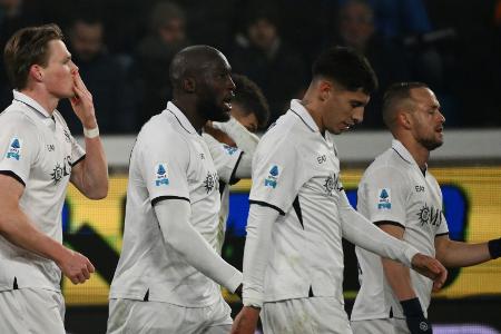Serie A: Matchwinner Lukaku besiegelt Sieg in Bergamo Serie A: Matchwinner Lukaku besiegelt Sieg in Bergamo