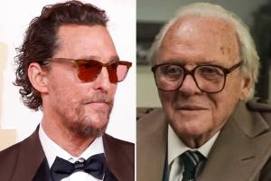 Matthew McConaughey: Anthony Hopkins ist für ihn "Sexiest Man Alive"