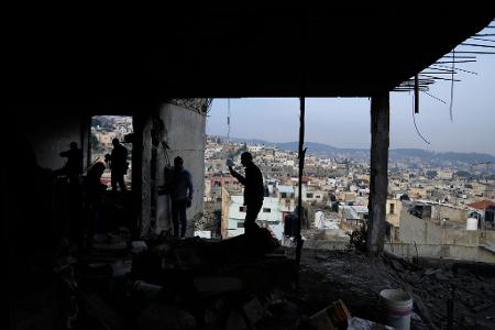 Bei dem israelischen Militäreinsatz im Westjordanland kamen nach palästinensischen Angaben mehrere Menschen ums Leben. 