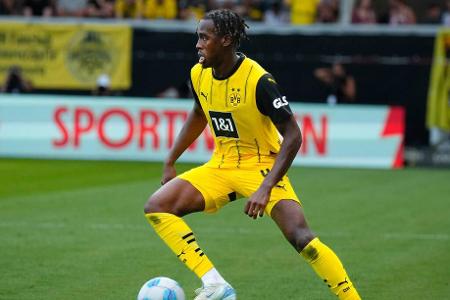 Jamie Gittens - Note: 4,5 - Bot punktuell ansehnliche Kombinationen mit Guirassy an. Doch auch bei ihm fehlte die Leichtigkeit. Ging kaum einmal ins Dribbling und spielte meist mit angezogener Handbremse.