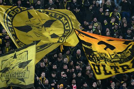 Ermittlungen gegen BVB-Fans nach Ausschreitungen in Bologna Ermittlungen gegen BVB-Fans nach Ausschreitungen in Bologna