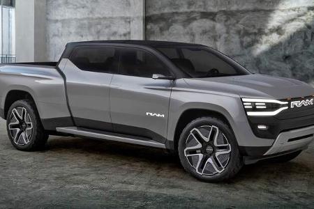 RAM 1500 Revolution BEV Concept Car Elektro Pickup