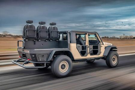 01/2025 Hennessey Defense Systems Warhawk Jeep Gladiator