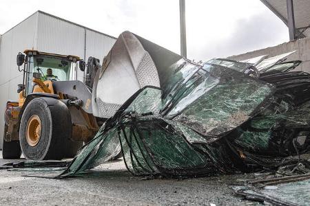 Audi Altglasrecycling