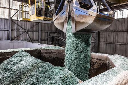 Audi Altglasrecycling