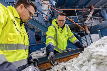 Audi Altglasrecycling