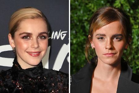 Kiernan Shipka und Emma Watson