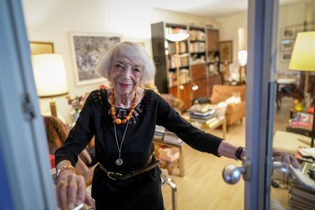 Seit Jahren spricht Margot Friedländer unter anderem mit Schülern, um sie über den Holocaust zu informieren.