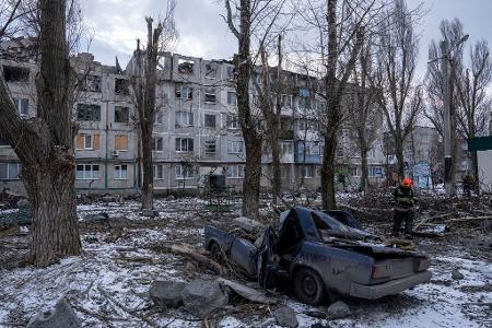 Russische Truppen greifen Pokrowsk weiter an. (Archivbild)